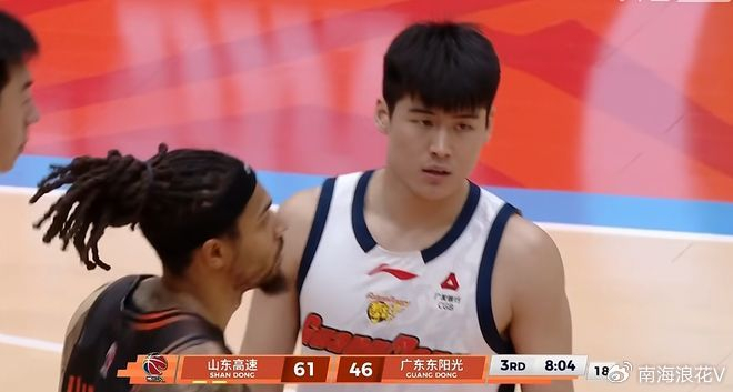 广东惨败山东许梦君三分封神杜锋用人遭质疑