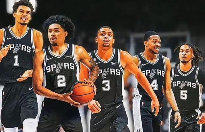 马刺力克绿军豪取5连胜 文班亚马39+8三分创生涯